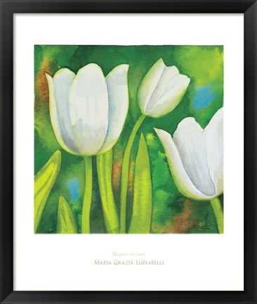 Framed Tulipani in Fiore Print