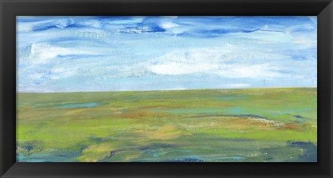 Framed Vast Land I Print