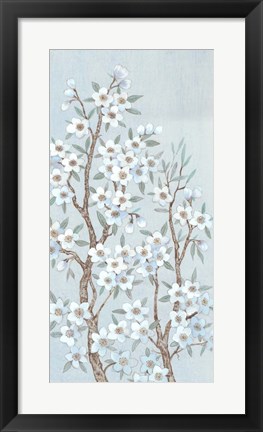 Framed Branches of Blossoms II Print