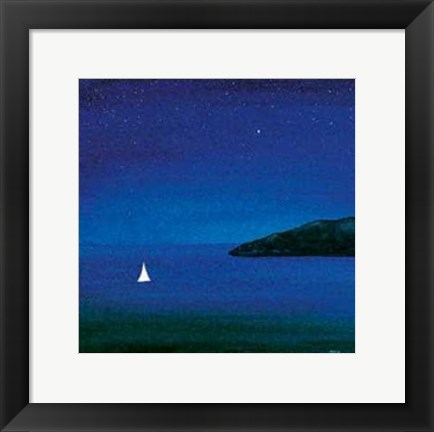 Framed Sotto le Stelle I Print