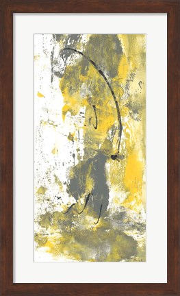 Framed Grey Movement III Print