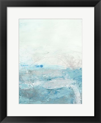 Framed Glass Sea II Print