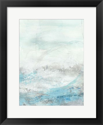 Framed Glass Sea III Print