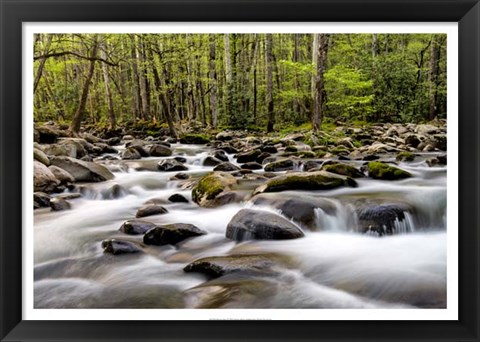 Framed Rocky Flow Print