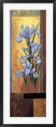 Framed Iris Print