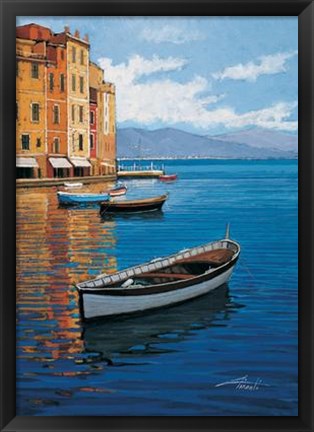 Framed Riflessi Sul Golfo Print