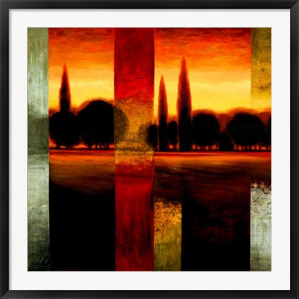 Framed Reflections II Print