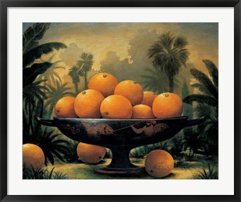 Framed Kevin Sloan - Hero&#39;s Harvest Size 31.5x23.75 Print