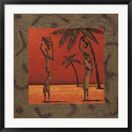 Framed Sun Tribe II Print