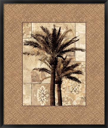 Framed Palm Paradise II Print