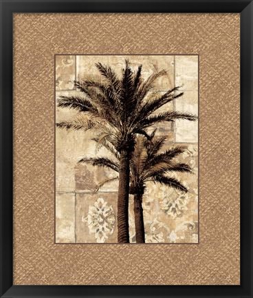 Framed Palm Paradise II Print