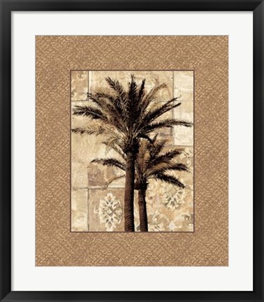 Framed Palm Paradise II Print