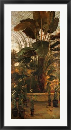 Framed Tropical House, Kew Gardens Print