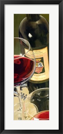 Framed Brunello di Montalcino Print