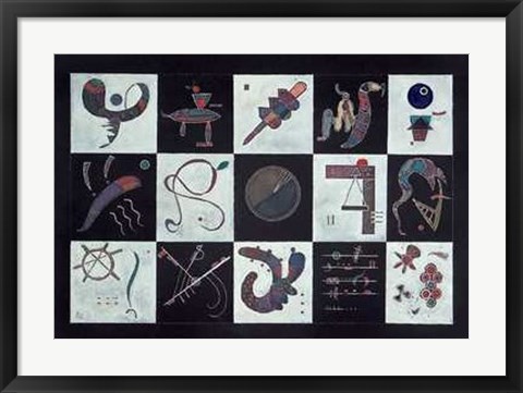 Framed Quinze Print