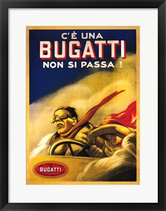 Framed Bugatti 1922 Print