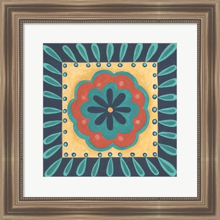 Framed Boho Chic IV Print