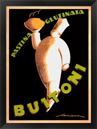 Framed Buitoni 1928 Print