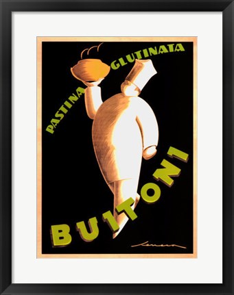 Framed Buitoni 1928 Print