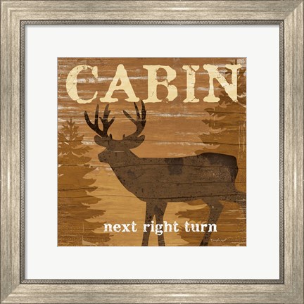 Framed Cabin Print