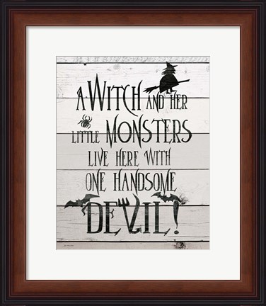 Framed Handsome Devil Print