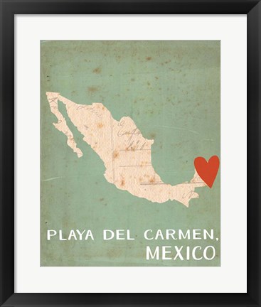 Framed Mexico Print