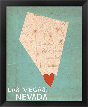 Framed Vegas Print