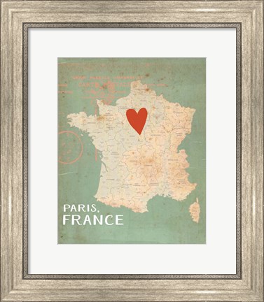 Framed Paris Print