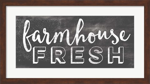 Framed Farmhouse Fresh Print