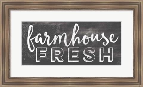 Framed Farmhouse Fresh Print