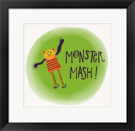 Framed Monster Mash Print