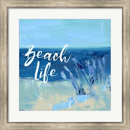 Framed Beach Life Print