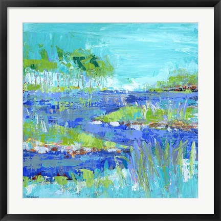 Framed Blue Series Inspiring Print