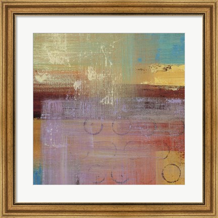 Framed Kalahari Square II Print