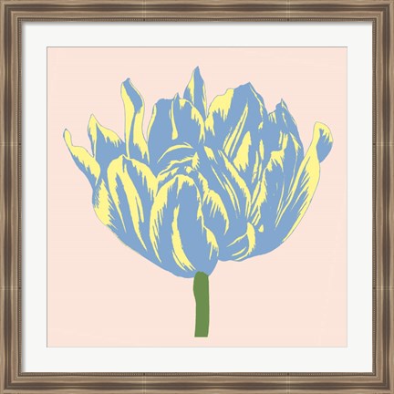 Framed Soho Tulip I Print