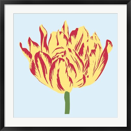 Framed Soho Tulip II Print