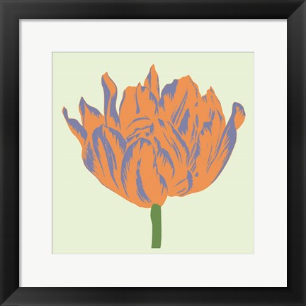 Framed Soho Tulip III Print