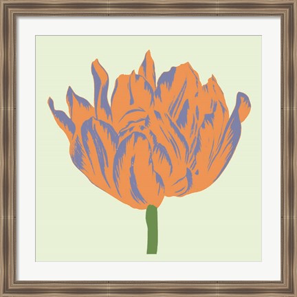 Framed Soho Tulip III Print