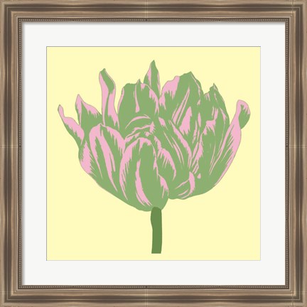 Framed Soho Tulip IV Print