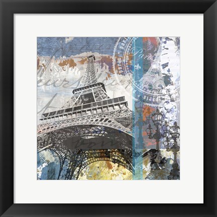 Framed Paris Eiffel Print