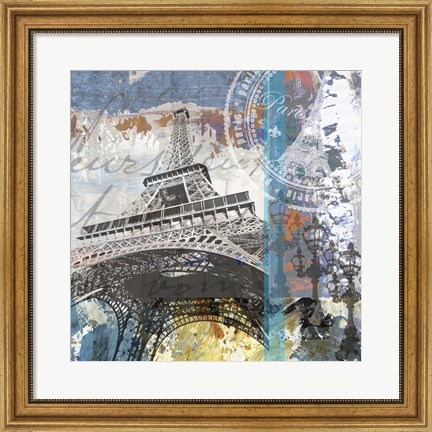 Framed Paris Eiffel Print