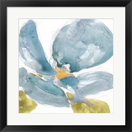 Framed Flower Splash II Print