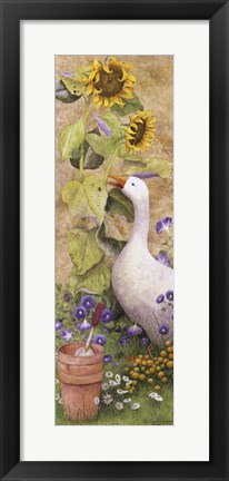 Framed Garden March II Print