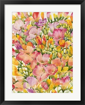 Framed Wildflower Study II Print