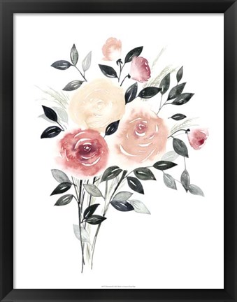 Framed Rosewater II Print