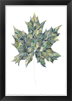 Framed Verdant Details II Print