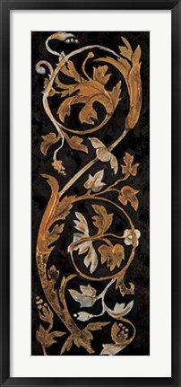 Framed Classic Scroll II Print