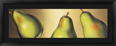 Framed Pears Print