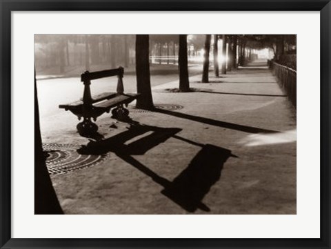 Framed Boulevard Pasteur, Paris 1927 Print