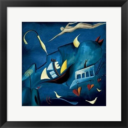 Framed Fluente Print